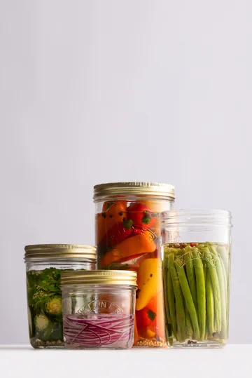 Kilner WIDE sylteglas - Klar-guld, 200 ml - Kilner