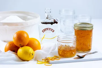 Kilner WIDE sylteglas - Klar-guld, 350 ml - Kilner