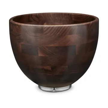 Aritsan 5KSM156 køkkenmaskine med træskål 4,7 L - Porcelain white-walnut - KitchenAid