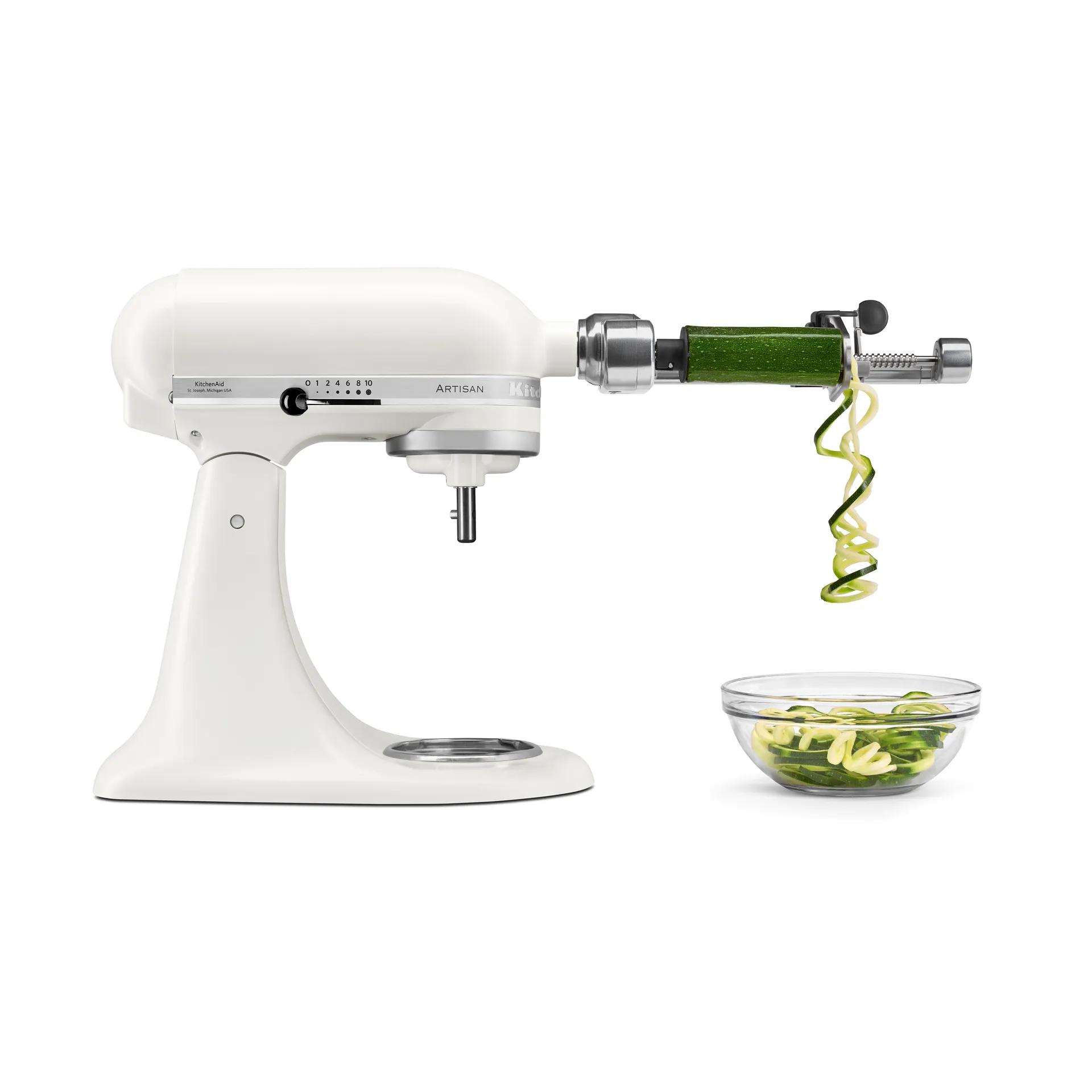 Artisan 5KSM175 køkkenmaskine med ekstra tilbehør 4,8 L, Porcelain white KitchenAid