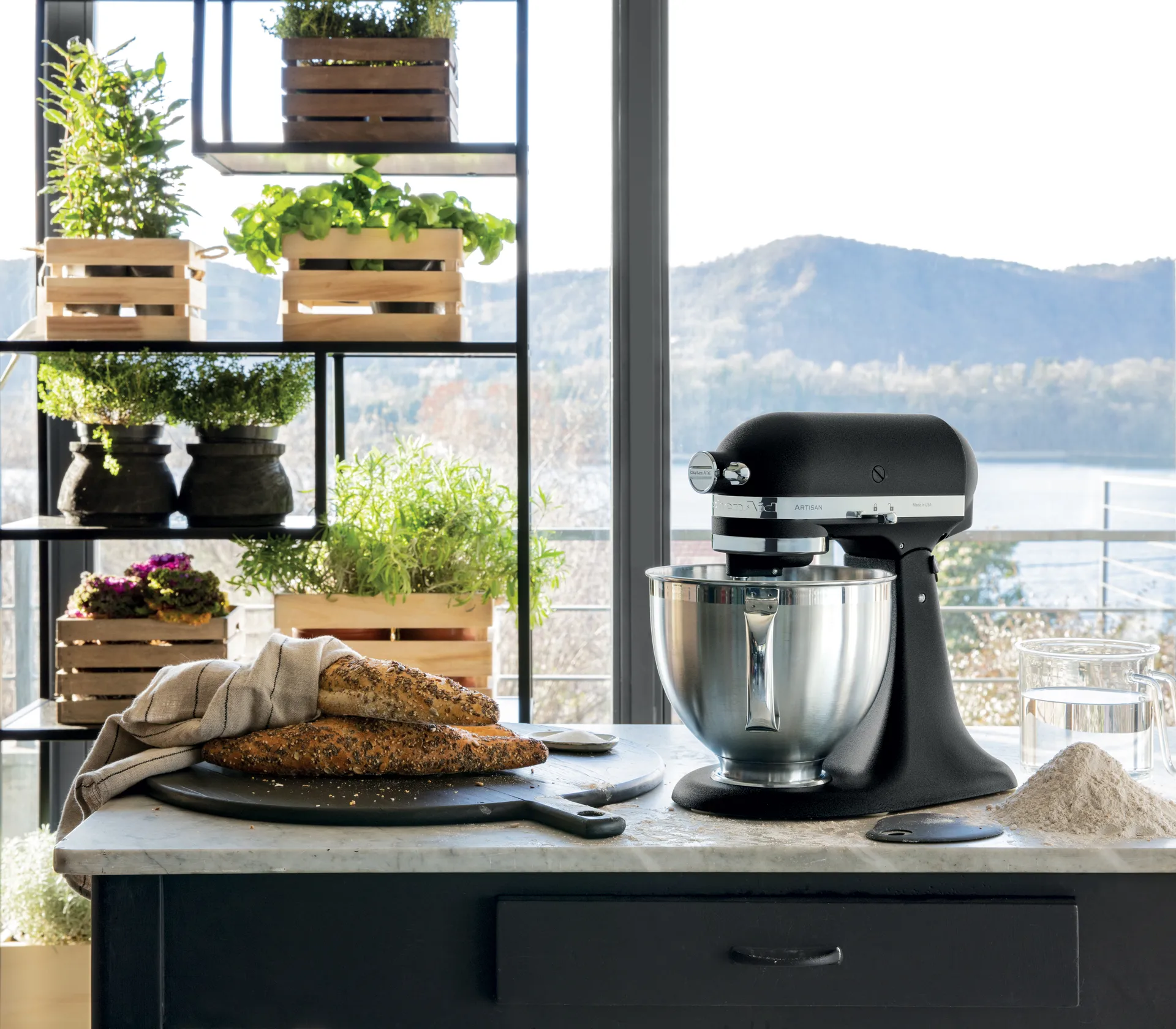 Artisan 5KSM185 køkkenmaskine premium 4,8 L, Cast iron black KitchenAid