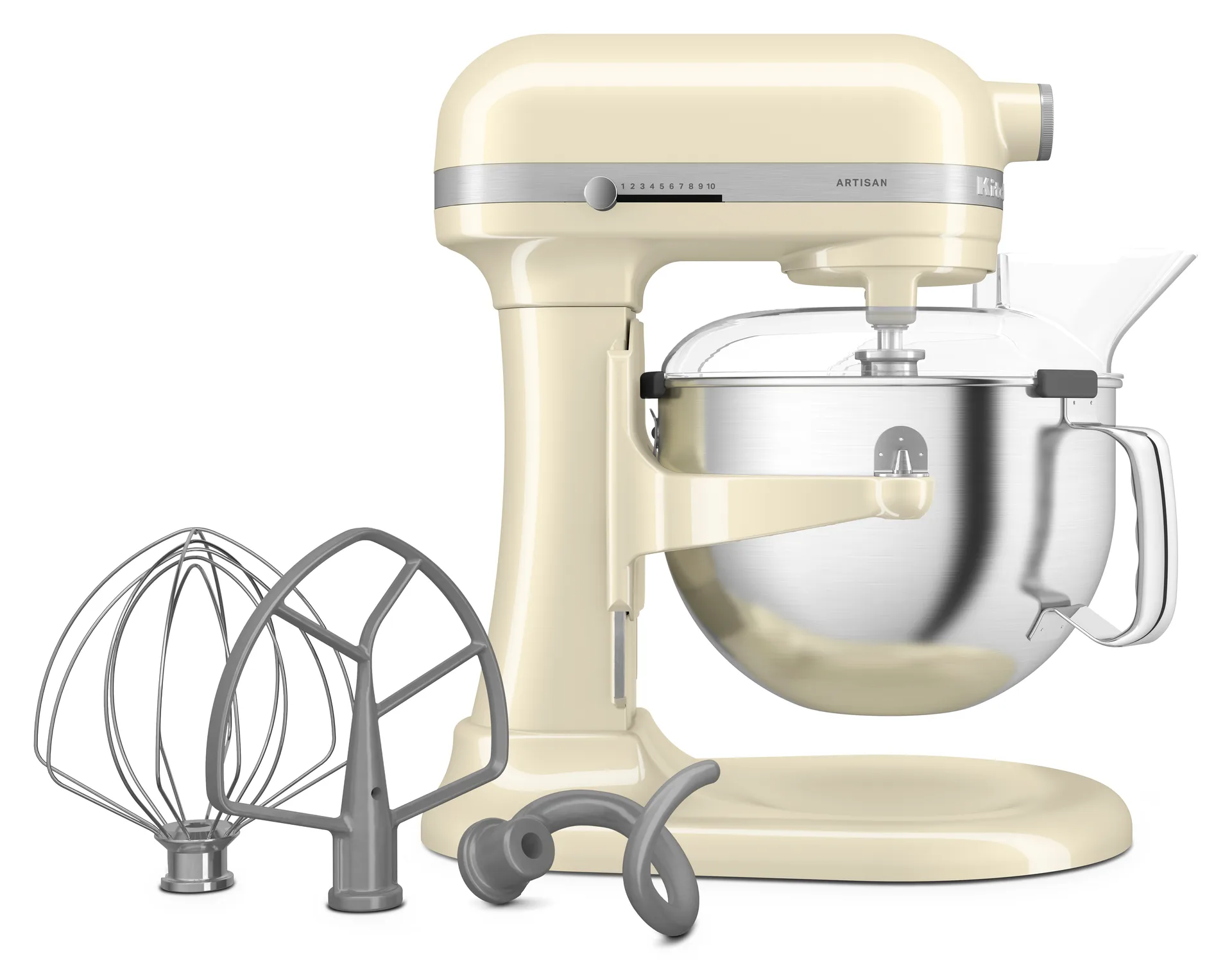 Artisan 5KSM60 køkkenmaskine med løftearm 5,6 L, Almond cream KitchenAid