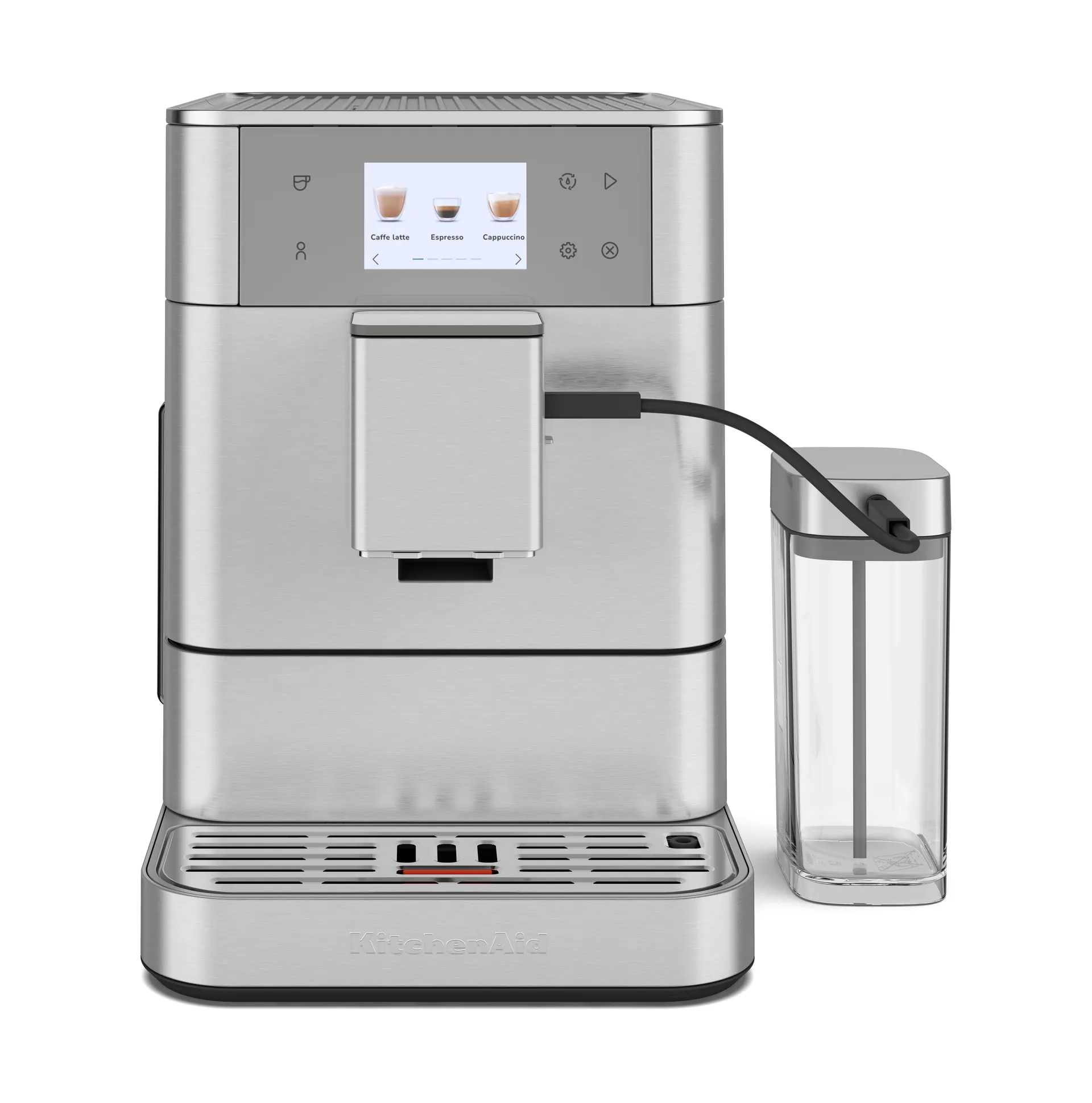 KitchenAid automatisk espressomaskine KF7, Stainless steel KitchenAid