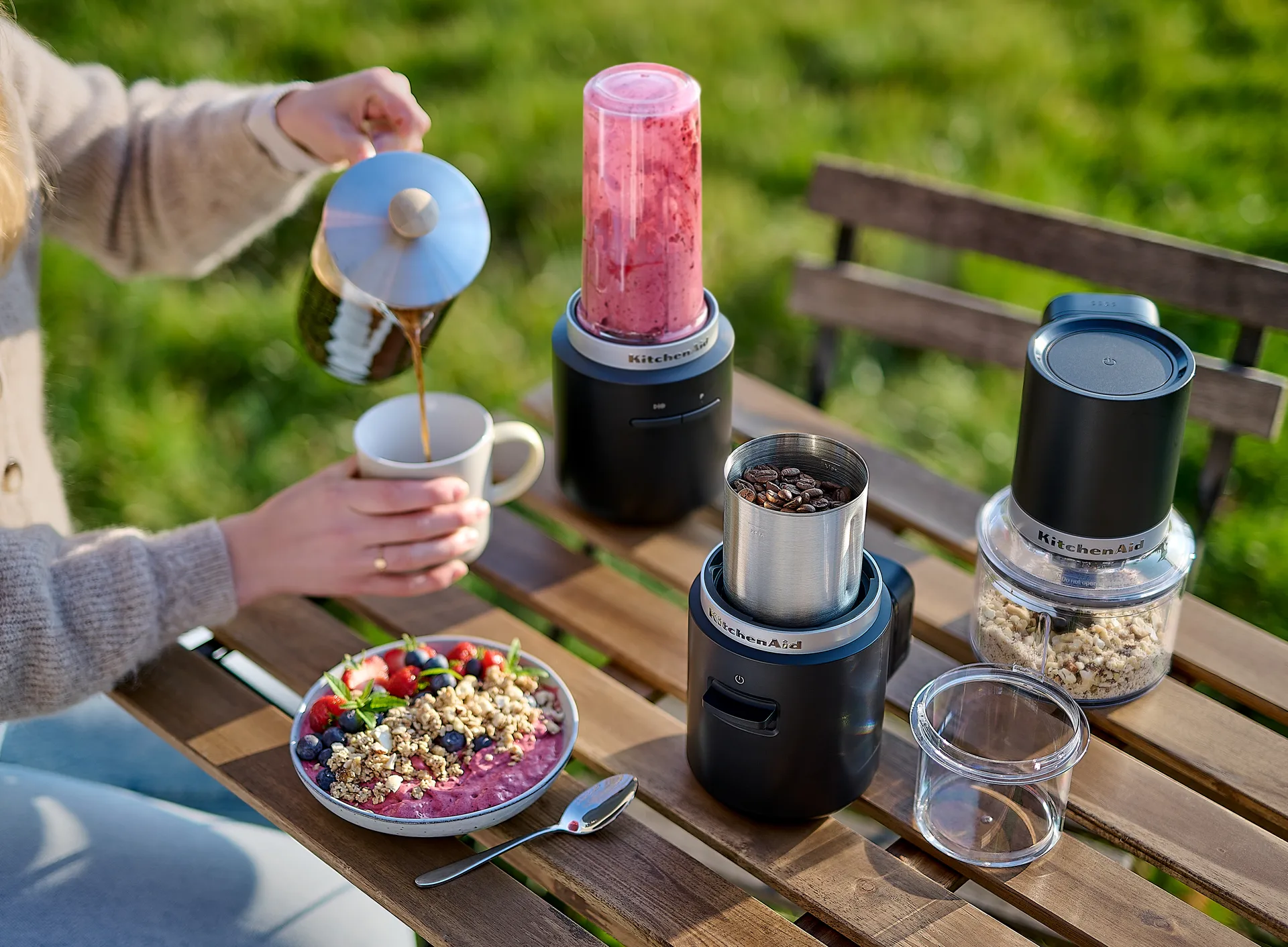 KitchenAid Go trådløs hakker uden batteri, Matsort KitchenAid