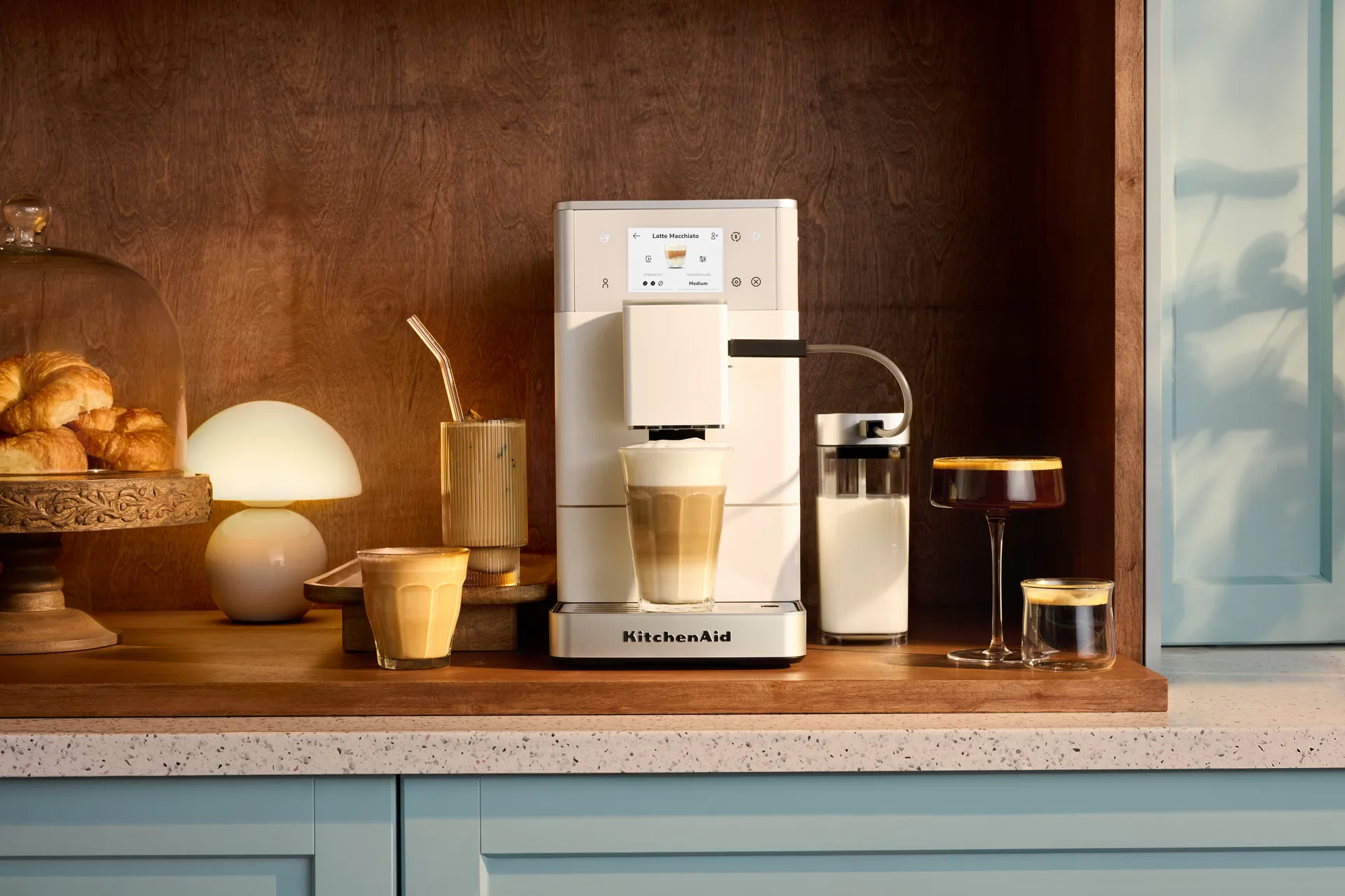 KitchenAid KF4 automatisk espressomaskine, Porcelain white KitchenAid