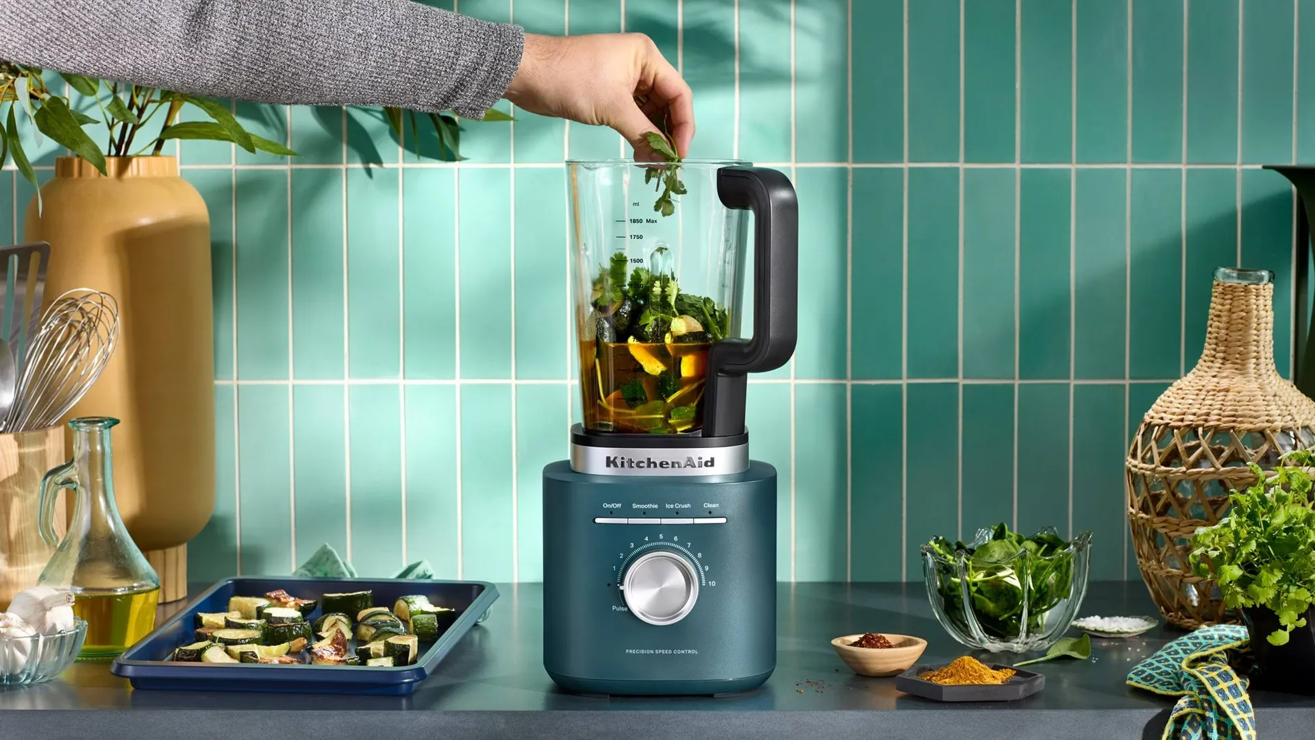 KitchenAid Pure Power blender glaskande, Agave, 1,85 L KitchenAid