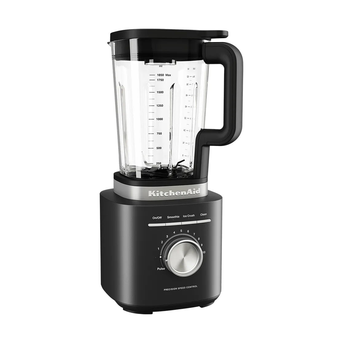 KitchenAid Pure Power blender glaskande, Mat sort, 1,85 L KitchenAid