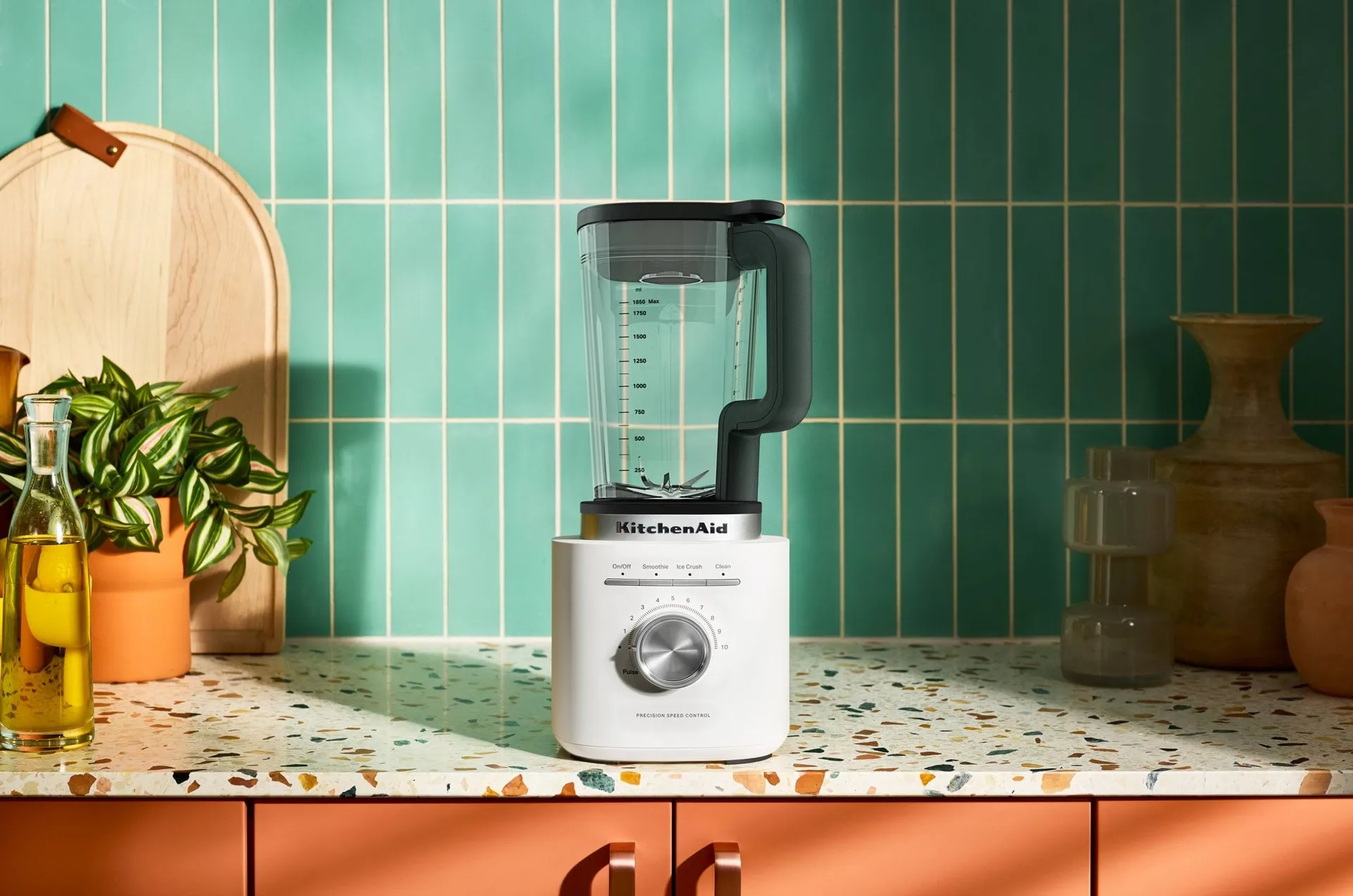 KitchenAid Pure Power blender glaskande, Porcelain White, 1,85 L KitchenAid