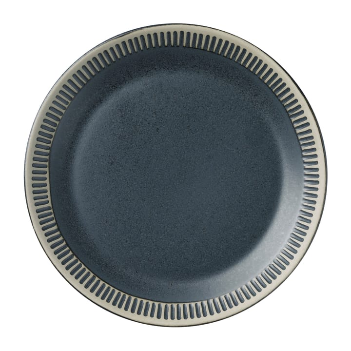 Colore tallerken Ø19 cm, Mørkegrå Knabstrup Keramik