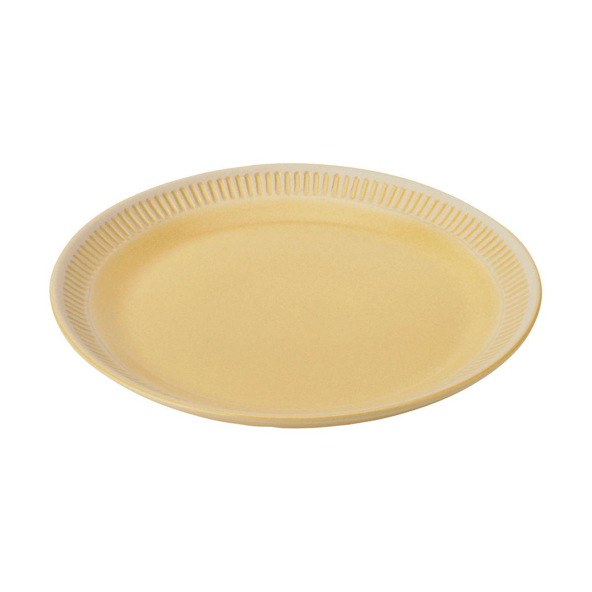 Knabstrup Keramik Colorit tallerkner Ø27 cm Yellow