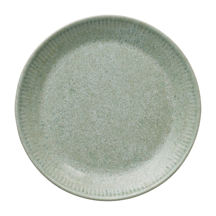 Knabstrup tallerken olivengrøn, 19 cm Knabstrup Keramik