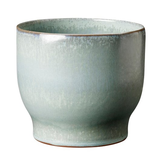 Knabstrup Keramik Knabstrup urtepotteskjuler Ø16,5 cm Soft mint