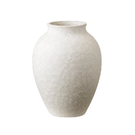 Knabstrup Keramik Knabstrup vase 12,5 cm hvid