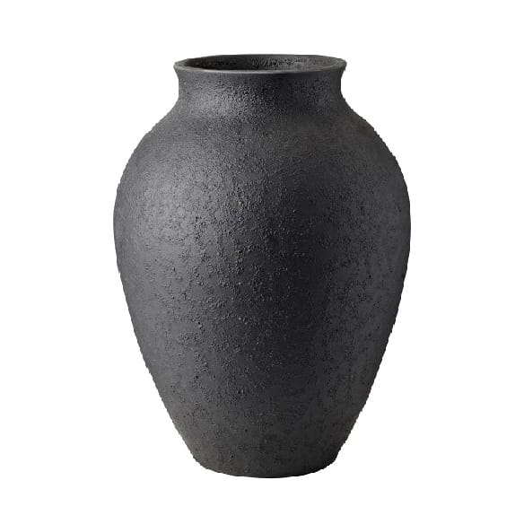 Knabstrup vase 20 cm, Sort Knabstrup Keramik