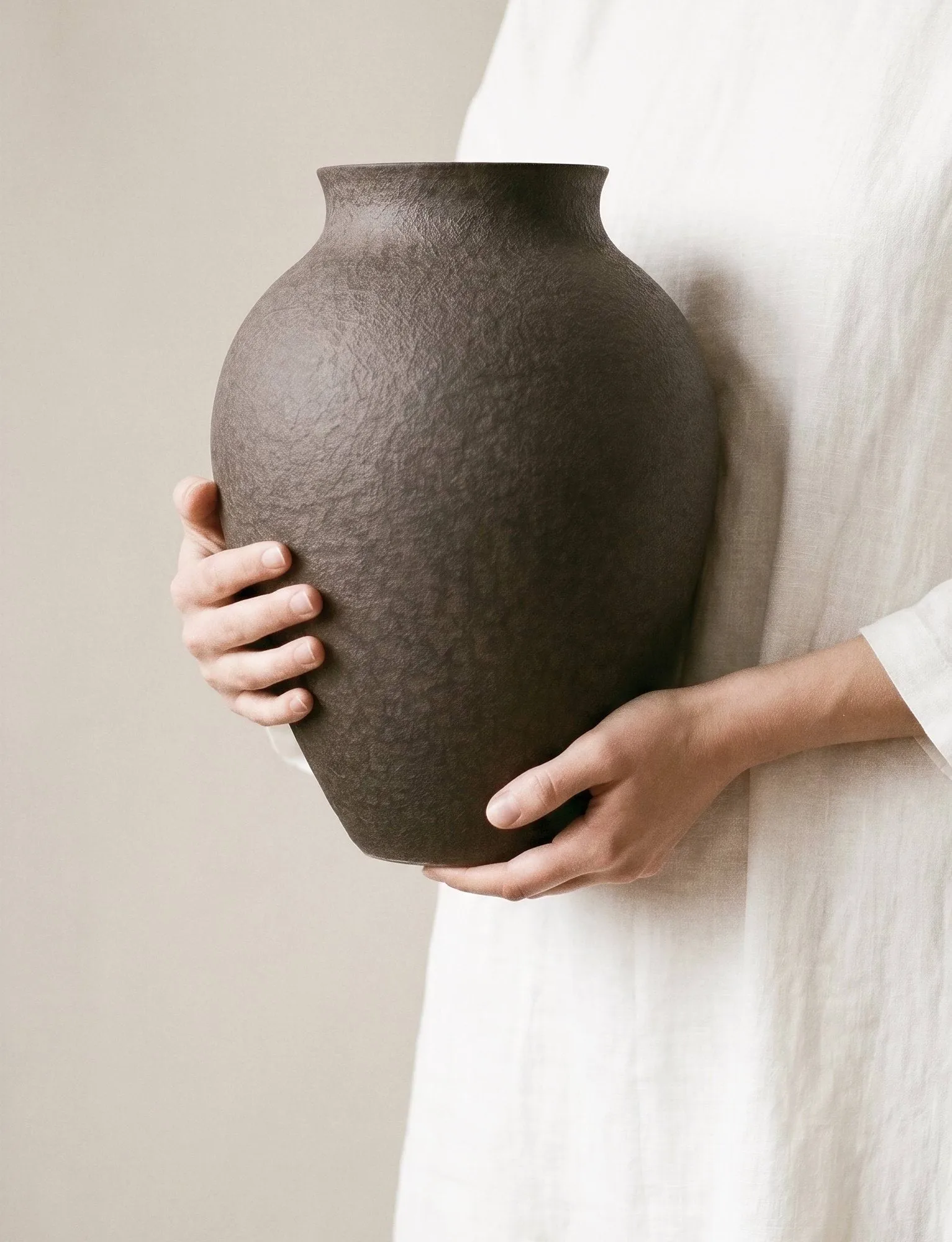 Knabstrup vase 27 cm, Bark Knabstrup Keramik