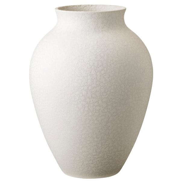 Knabstrup vase 27 cm - hvid - Knabstrup Keramik