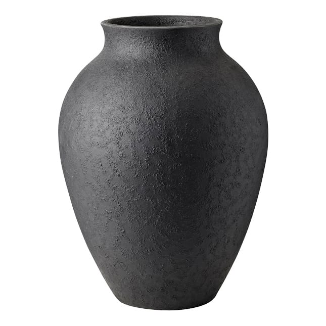 Knabstrup vase 27 cm, Sort Knabstrup Keramik