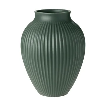 Knabstrup vase ripple mat celadon green - 12,5 cm - Knabstrup Keramik