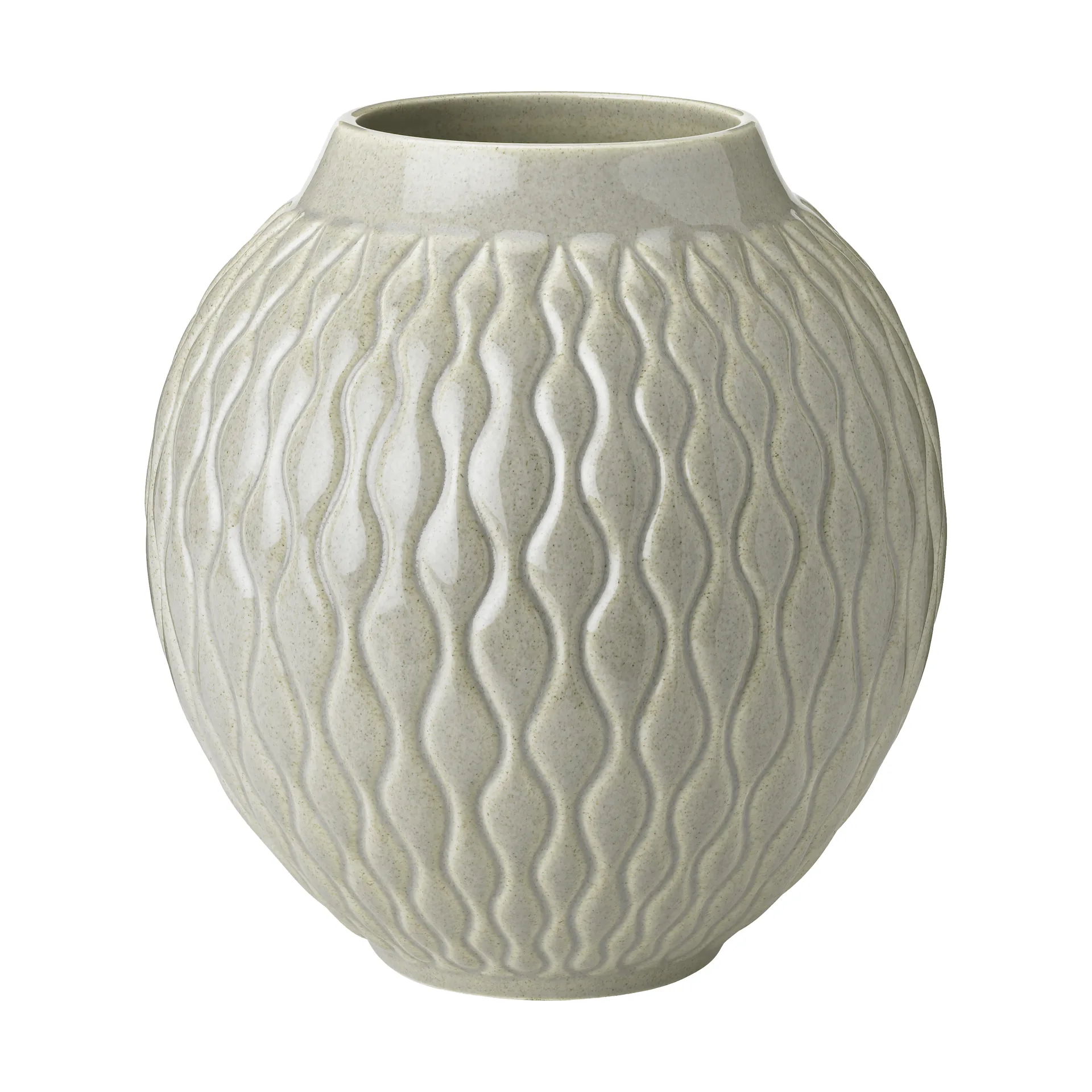 Knabstrup Keramik Solum vase Ask, 24 cm