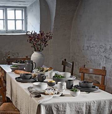 Tavola dejskål 2 dele - Hvid - Knabstrup Keramik