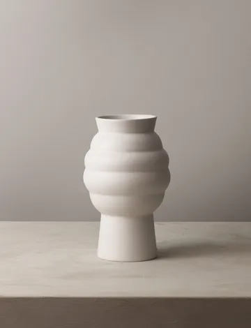 Tortus Archie vase No2 23,5 cm - White - Knabstrup Keramik
