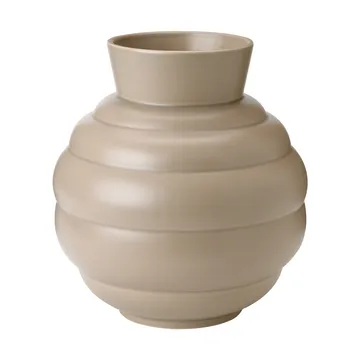 Tortus Archie vase No3 26,5 cm - Dark sand - Knabstrup Keramik
