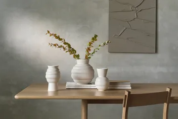 Tortus Archie vase No3 26,5 cm - White - Knabstrup Keramik