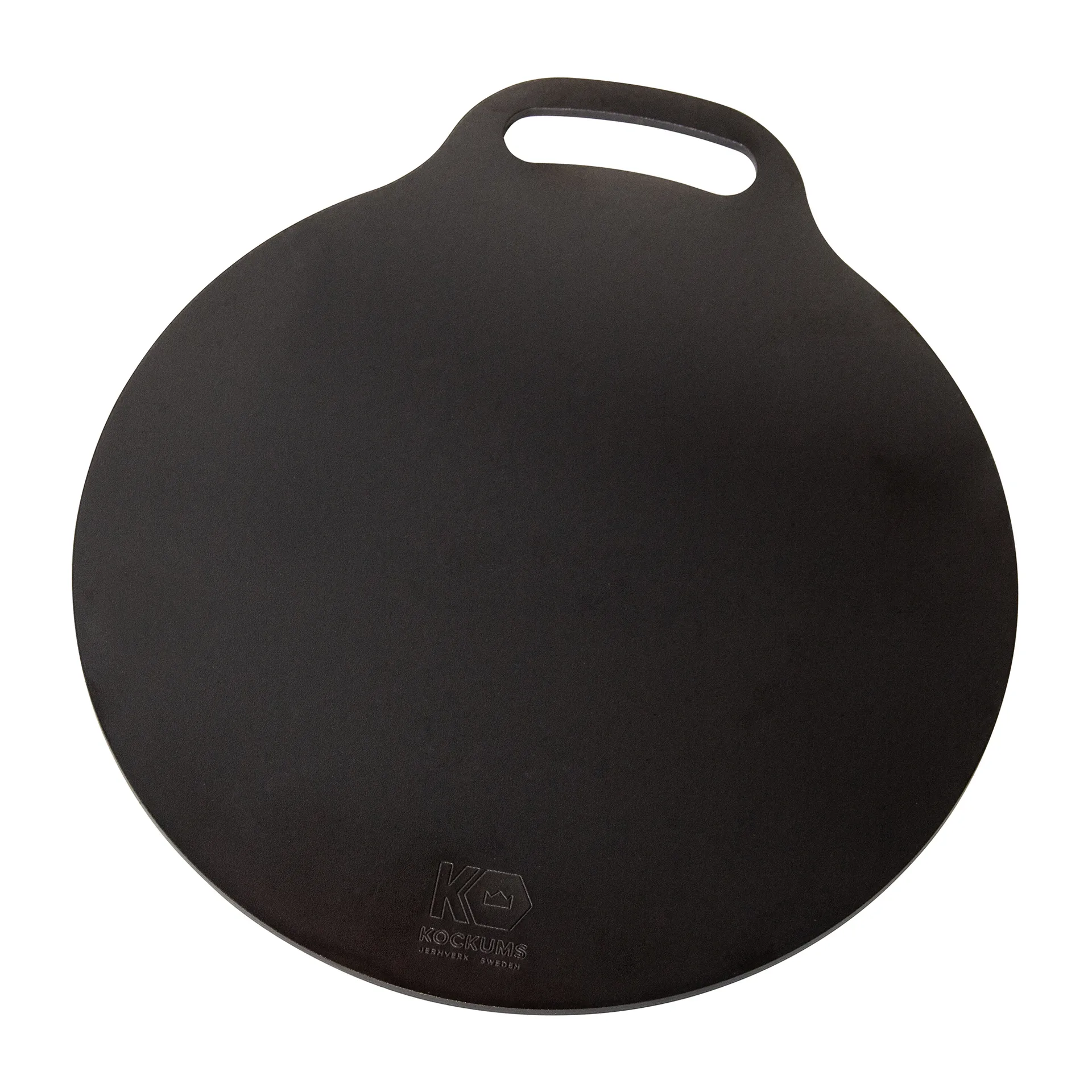 Kockums bag-pizzastål Ø35 cm, Kulstofstål Kockums Jernverk