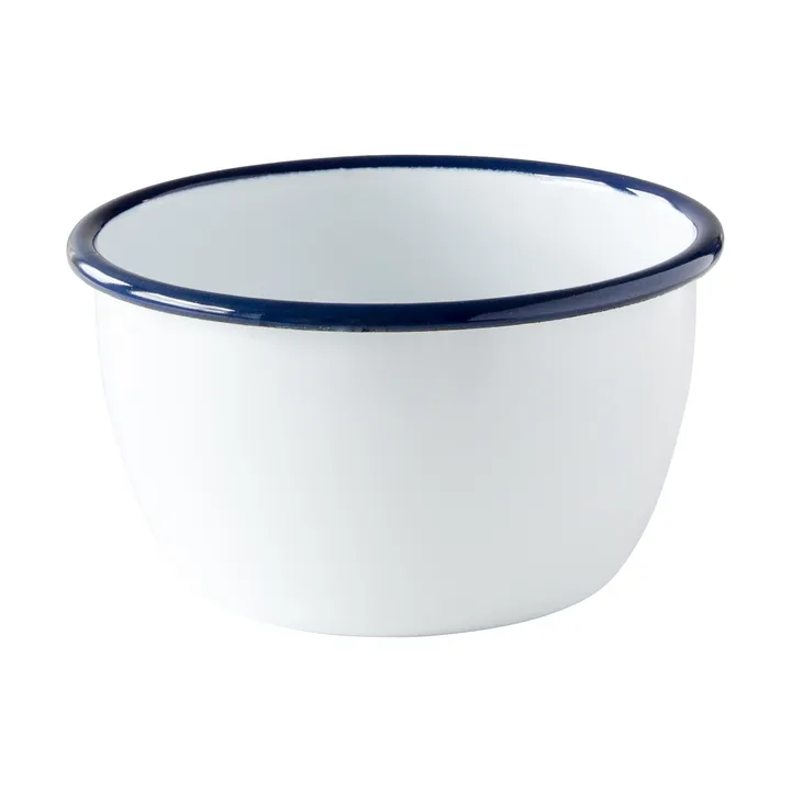 Kockums skål - Kockums white-blå, Ø14 cm - Kockums Jernverk