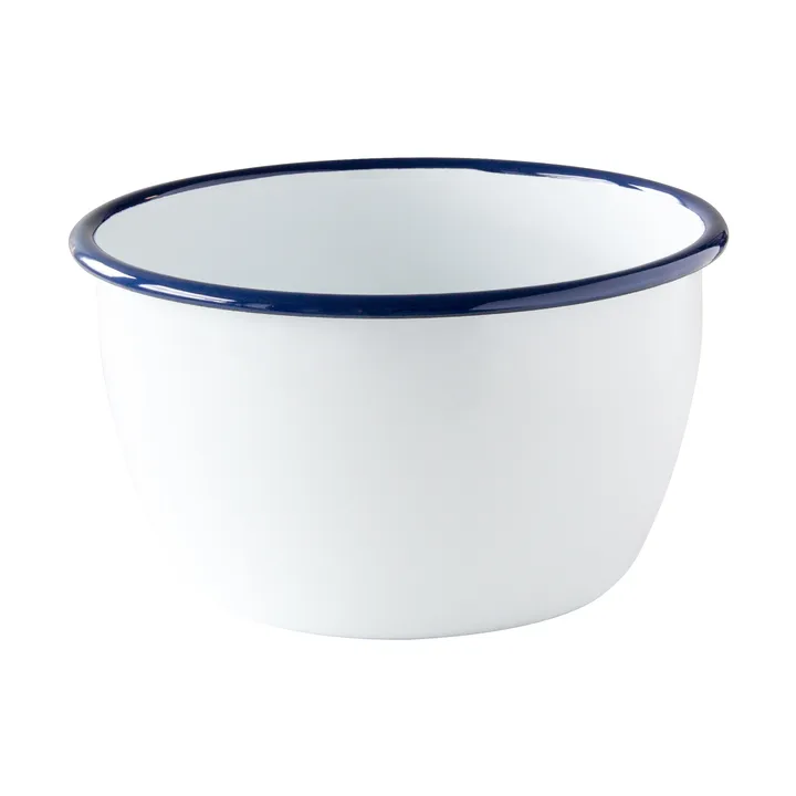 Kockums skål - Kockums white-blå, Ø18 cm - Kockums Jernverk