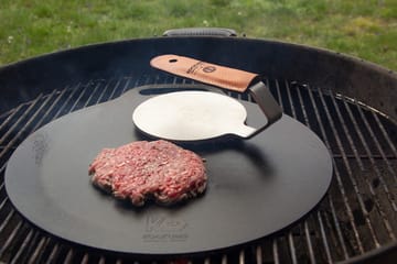 Kockums smashjern med håndtagsbeskyttelse  - Rustfrit stål/Læder - Kockums Jernverk