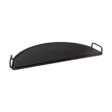 Kockums stegebord - Sort, halvrund, 55 cm - Kockums Jernverk
