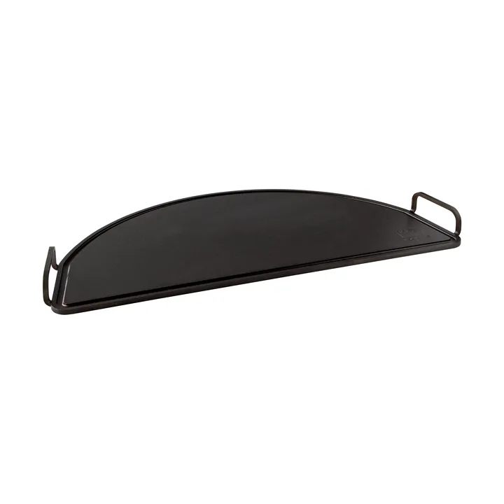 Kockums stegebord - Sort, halvrund, 55 cm - Kockums Jernverk