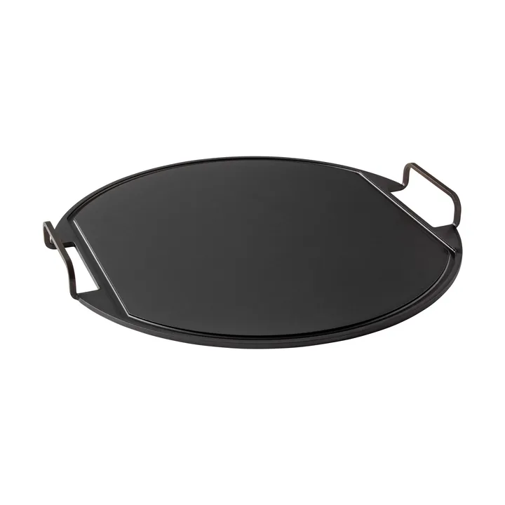Kockums stegebord - Sort, rund, Ø57 cm - Kockums Jernverk