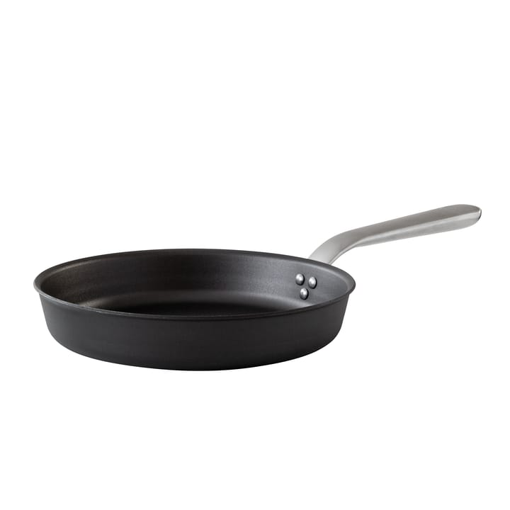 Kockums stegepande kulstål ergonomisk håndtag, Ø28 cm Kockums Jernverk