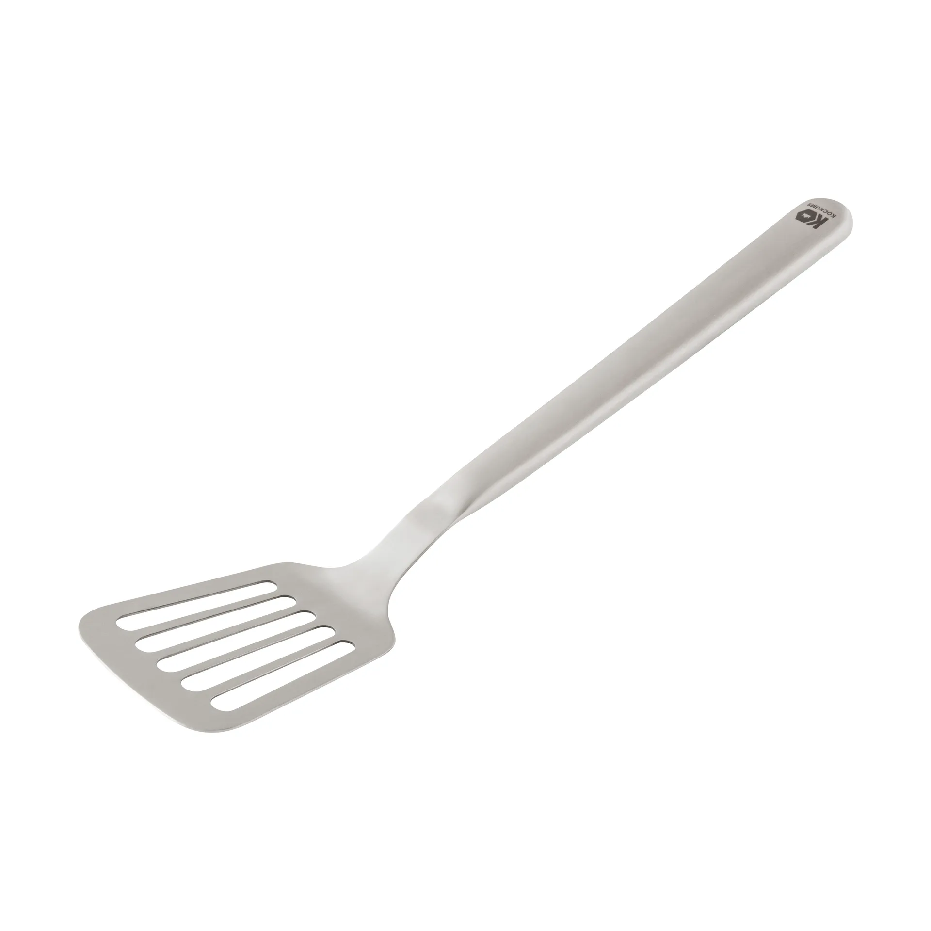 Kockums stegespatel, Rustfrit stål, perforeret, 35 cm Kockums Jernverk