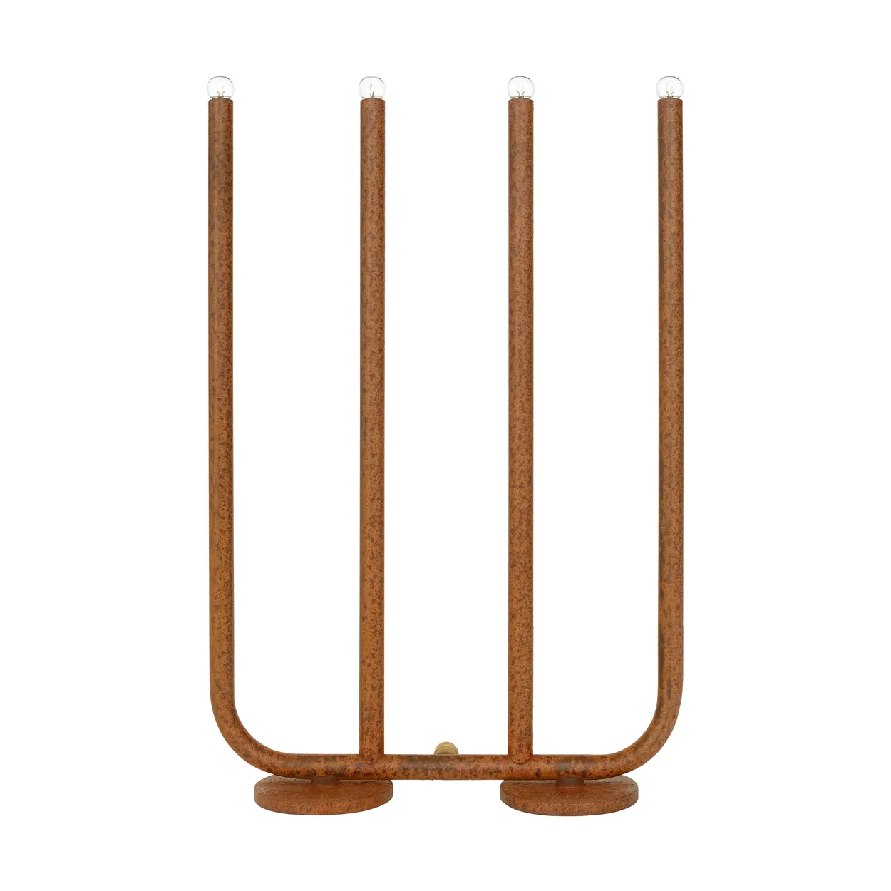 Konsthantverk December Atelier 2023 lysestage Rust