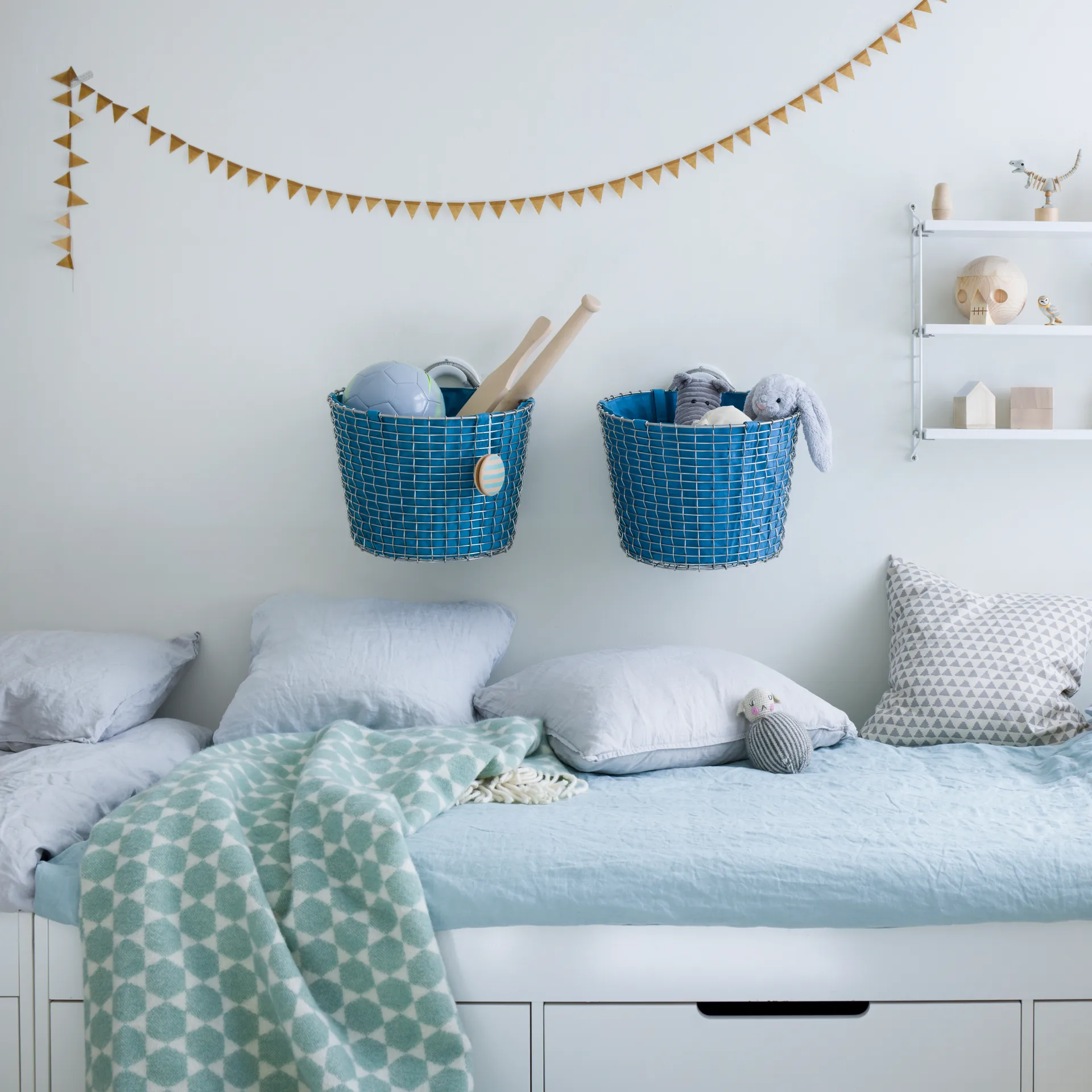 Korbo bin 24 opbevaringskurv, syrefast stål KORBO