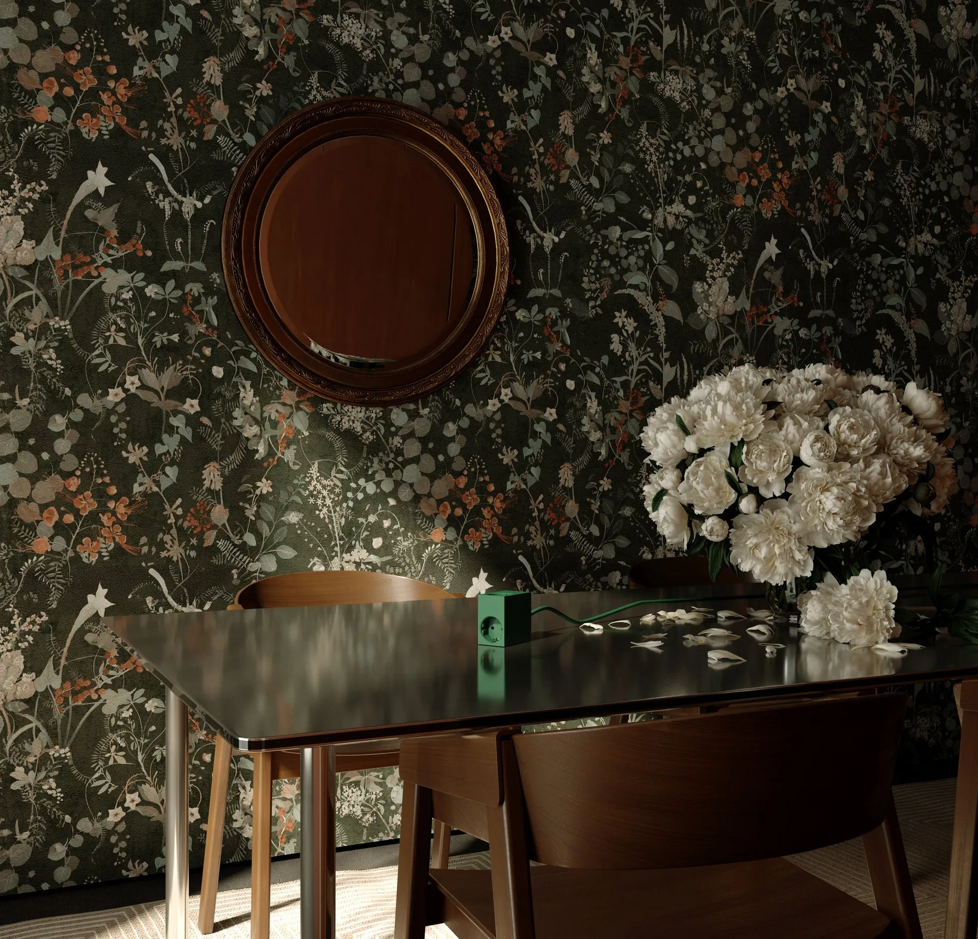 Cuboid stikdåse 2 m, Dark Green Kord