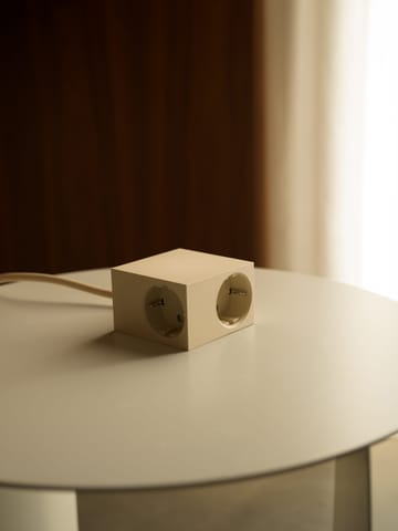 Cuboid stikdåse 2 m - Pearled Ivory - Kord