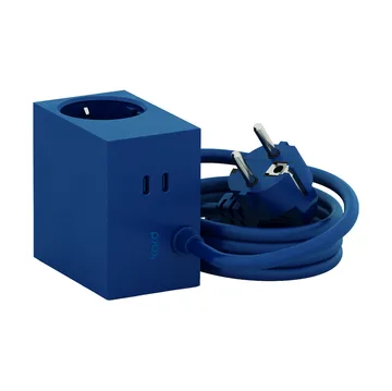 Cuboid+ stikdåse USB-C 30W 2 m - Catalina Blue - Kord