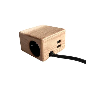 Kord x Bark woodencase-cover til Cuboid+ stikdåse - Bark - Kord