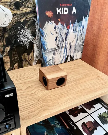 Kord x Bark woodencase-cover til Cuboid+ stikdåse - Bark - Kord