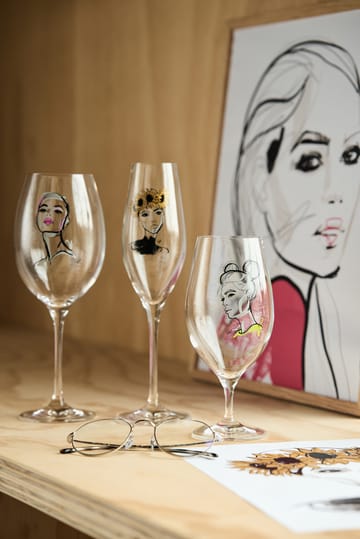 All about you champagneglas 24 cl 2-pak - Let's celebrate you - Kosta Boda