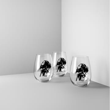 All about you glas 57 cl 2 stk - Love him (grå) - Kosta Boda