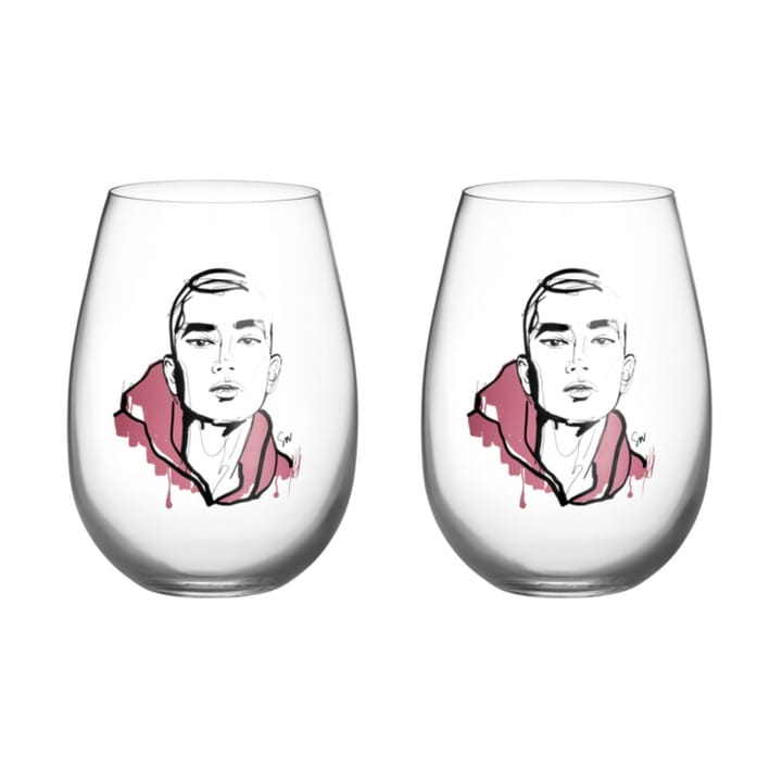 All about you tumblerglas 57 cl 2-pak, Close to him Kosta Boda