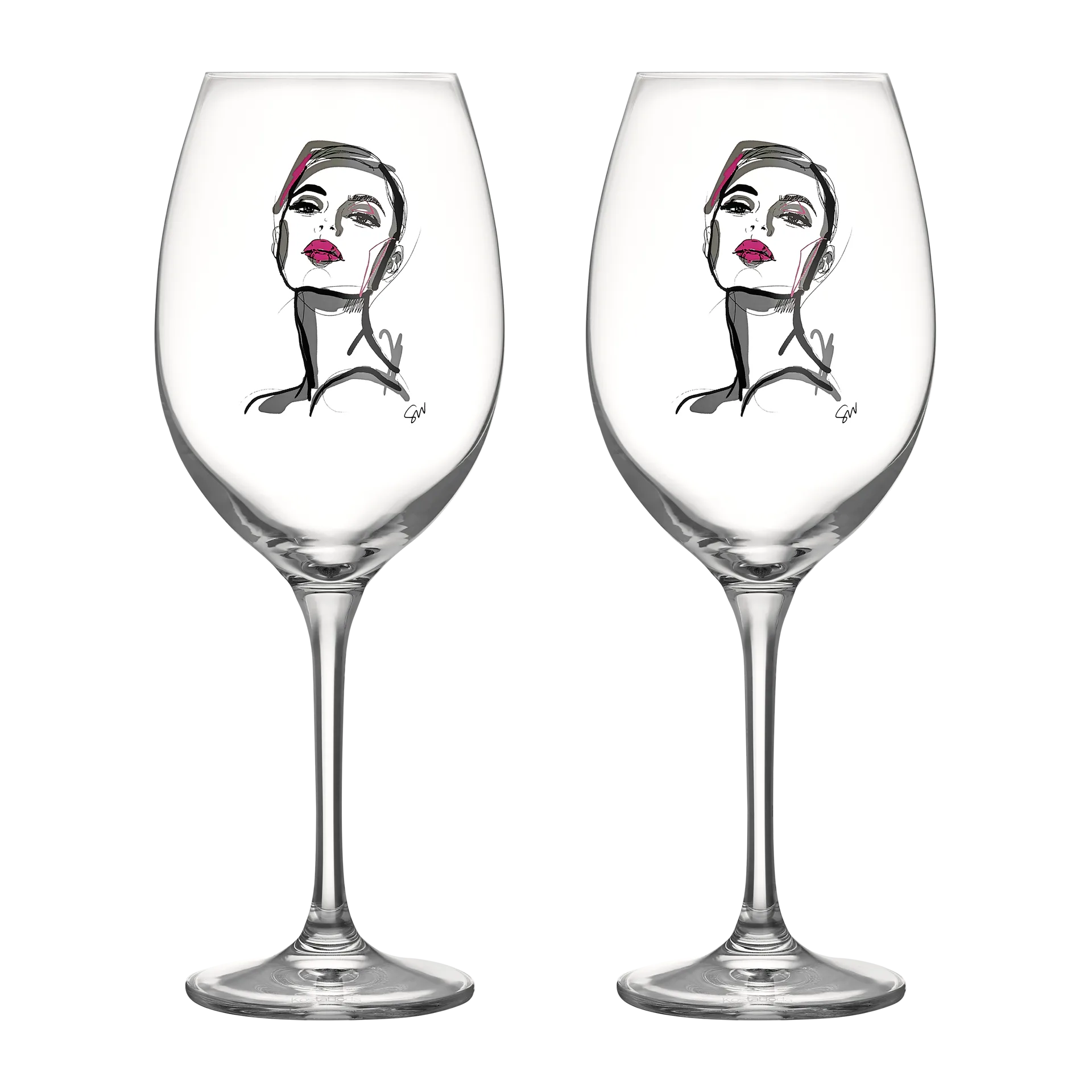 All about you vinglas 52 cl 2 stk, Hold you Kosta Boda