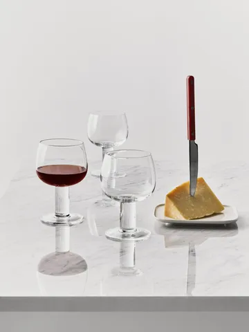 Fars glas - Klar, 4-pak - Kosta Boda