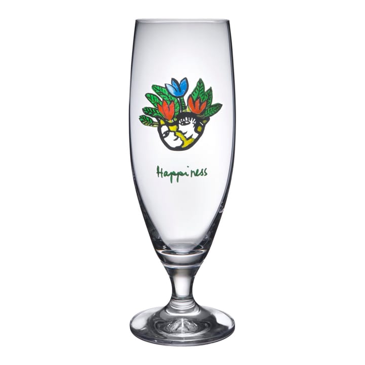 Friendship ølglas 50 cl - Happiness - Kosta Boda