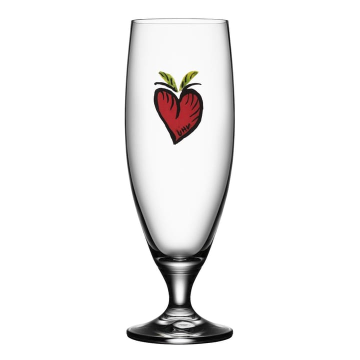 Friendship ølglas 50 cl, hearts Kosta Boda